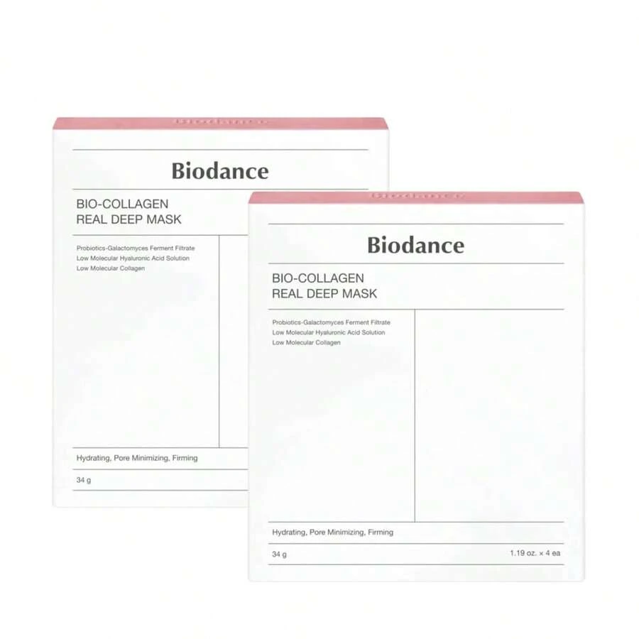 Biodance Bio Collagen Real Deep Mask Set - 34g*4 Face Mask