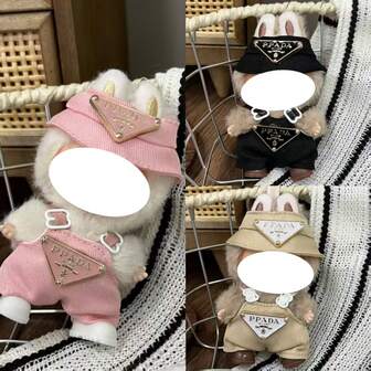 4.0迷你版适用于娃娃的衣服，第四代适用于搪胶娃娃的连体衣套装（仅含衣服，不含娃娃和鞋子）