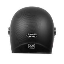 Crown Racing Motorcycle Helmet Street Bike Helmet Adult DOT Approved
