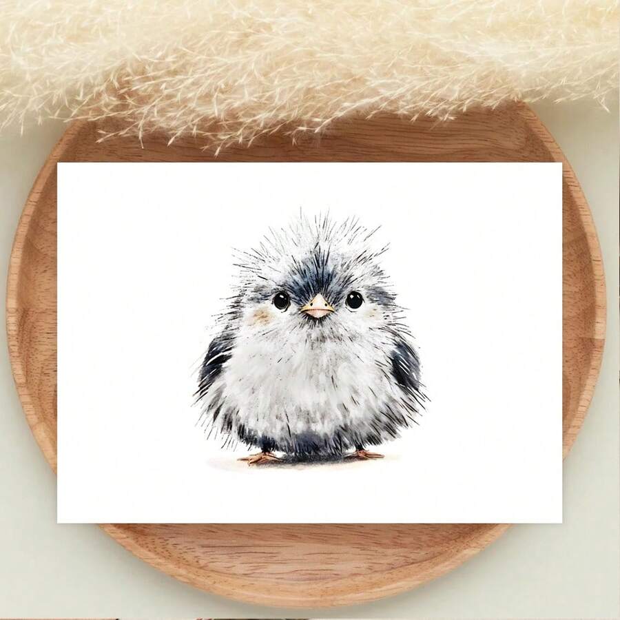 1 Thiệp chúc mừng đơn giản và vui nhộn, Thiệp chúc mừng chủ đề chim, Quà tặng sinh nhật, Chúc mừng sinh nhật! Quà tặng sinh nhật cho một người bạn tốt. - Nhiều màu - Xem 1