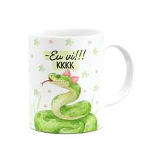 JPS INFO Caneca Divertida Amizade - Amiga....Eu vi - 325ml