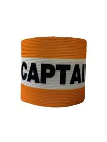 1 pieza Brazalete de capitán de fútbol arcoíris, insignia de manga con letras, brazalete envolvente multicolor