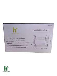 Escurridor de platos de cocina, organizador retráctil para platos, sartenes y ollas, estante organizador de tapa para gabinete, soporte multifuncional de metal con 10 compartimentos ajustables - Negro - Ver 2