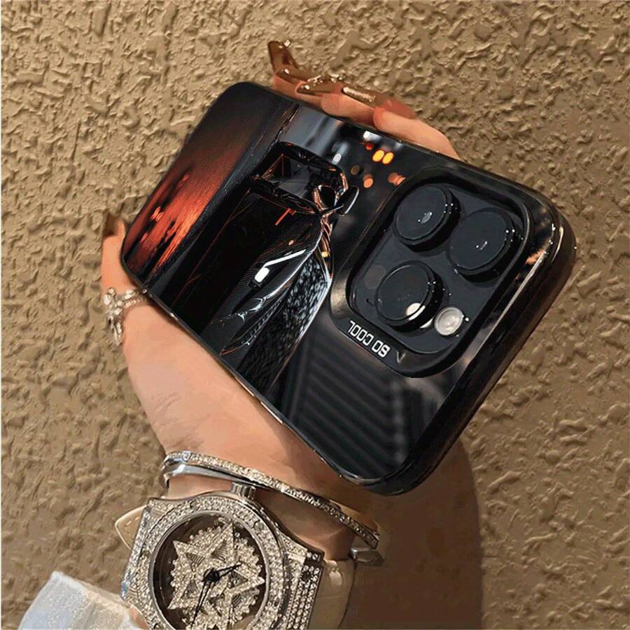Festival de coches de ensueño, funda básica protectora de TPU suave y a prueba de golpes para iPhone 11/12/12Pro/12Pro Max/13/13 Pro/13 Pro Max/14/14 Pro/14 Pro Max/15/15 Pro/15 Pro Max/16/16PRO/16PROMAX - Regalo ideal para cualquier ocasión - Plateado - Ver 1