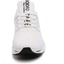 TSIODFO - Tenis deportivos para niños y niñas tenis para correr y caminar - blanco - Ver 4