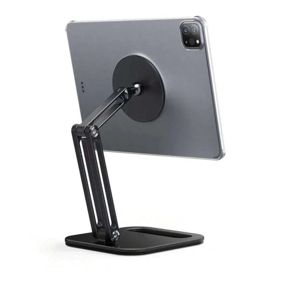 Soporte de Tablet Magnético de Metal Artpowers para Mesa Escritorio Soporte para Ipad Pro    Accesorios de Tablet Apple - Agujero y dos anillos - Ver 1