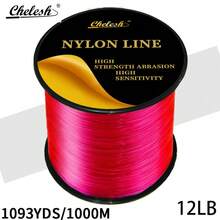 Chelesh 1093yds, 6lb-38lb Available, Multi-Color Options, High Strength Nylon Fishing Line, Durable And Abrasion Resistant, Soft Texture, Easy To Control, Suitable For Jewelry Making, Beading, DIY Decoration - Multicolor - View 35