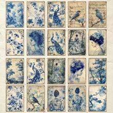 20 بطاقة بريدية قابلة للكتابة بلون أزرق عتيق، مجموعة بأشكال أوروبية، رسومات زهور ومناظر طبيعية، قرطاسية لبطاقات التهنئة والألبومات الفنية والهدايا، بطاقات بريدية رجعية ذات طابع قديم، لوازم طلابية، بطاقات بريدية بتوضيحات مرسومة باليد، بطاقات تهنئة قابلة للإرسال، مجموعة بطاقات بريدية فنية للشباب، مجموعة بطاقات بريدية بتوضيحات عتيقة، بطاقات تهنئة إبداعية