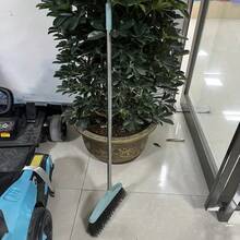1pc Magic Broom - Longer Version 50inch Rubber Strip Broom -Stainess Steel Hadel - Broom Broom Silicone Sweep Cleaning Floor Wiper Silicone Broom Domestic Toilet Lazy Broom - 天藍色 - 查看 7