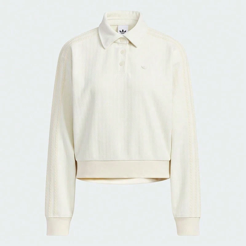 Adidas Chenille Polo Women's Sports T-Shirt KS5982 - Color - View 1