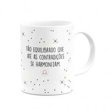 JPS INFO Caneca Signos Minimalista - Libra - 325ml