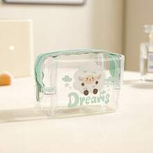 1 buc Geantă de mână transparentă impermeabilă - PVC inodor Mini pungă de depozitare pentru carduri, căști și medicamente pentru femei Portofel pentru bani Mini portofel Poșetă Portofel mic Portofel drăguț Portofel pentru carduri Portofel pentru monede Cadouri pentru femei Cadouri amuzante Cadouri pentru profesori - Multicolor - Vizualizare 6