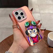Estilo de anime súper lindo Dr.Funda para teléfono IQ compatible con los modelos  17, 16E, 16, 15, 14, 13, 12, 11, Mini, Pro, Max, Air, X, XR, XSMAX, 8 y 7 Plus, diseño de superficie mate, protección a prueba de golpes. - Colores mezclados - Ver 3