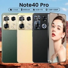 2025Note40 smart Android 5g mobile phone 7.3 inch all-in-one 16+1T large screen