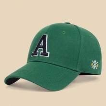 AR 1 Ladies Alphabet Embroidered Baseball Cap Outdoor Adjustable Sunscreen Casual Cap Suitable For Spring And Autumn Travel Travel Seaside Vacation Street - Green - View 7