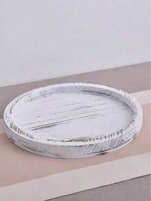 1pc Wooden Tray For Festive Birthday Party Decor, Farmhouse Candlestick, Vintage Coffee Tray For Living Room, Solid Wood Tray,Kitchen.Gifts, Storage Boxes, Kitchen Utensils, Home Furnishings. - Multicolor - View 13