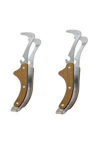 1 pieza/2 piezas Pinza de taza de té de alta gama, accesorios multifuncionales para preparar té, pinzas de acero inoxidable antideslizantes, aptas para tazas de té y hojas - Plateado - Ver 9