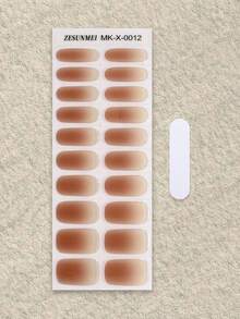 20 strisce per unghie in gel, adesivi per unghie in gel compatibili con qualsiasi luce UV, avvolgimenti per unghie di lunga durata, unghie adesive per donne facili da applicare e rimuovere