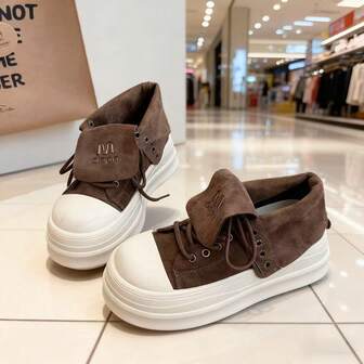 Women's Versatile Casual Sports Shoes, Outdoor All-Match Thick-Sole Running Shoes, High-Quality Comfortable Brand Shoes