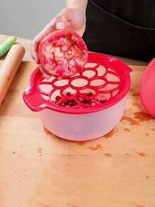 1pc Pomegranate Deseeder Tool, Fresh Pomegranate Opener, Fruit Pulp Separator, Pomegranate Peeler, Kitchen Gadget - Multicolor - View 3