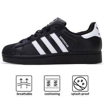 Adidas Originals SUPERSTAR II Low-Top-Sneaker für Damen und Herren, Outdoor-Sportschuhe JI0079