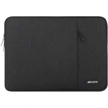 Laptop Case 16 Inch 1515.6 Inch Laptop Sleeve Compatible With MacBook Pro 16 M4 M3 M2 M1 HP    ASUS Notebook Polyester Vertical Computer Sleeve Bag With Pocket Black - Black - View 1