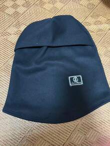 1 件秋冬户外保暖面罩围巾套装，防风厚颈套拉法帽，适合骑行