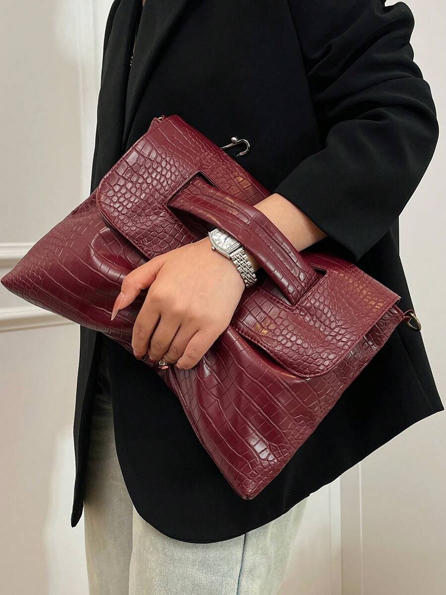 Dedoo 奢华魅力，优雅精致，低调奢华大号黑色方形复古包，母亲节礼物，送给妈妈的方形包，女士和派对女孩的完美之选，适合派对、婚礼、舞会、盛会和其他场合，送给妈妈、老师、朋友、伴娘的最佳礼物