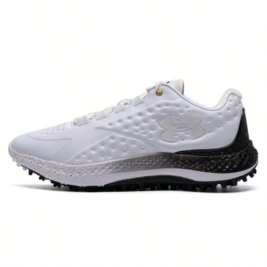 Under Armour 男士休闲鞋，舒适户外训练鞋，高尔夫球鞋，运动鞋，建议选购大 0.5-1 码 3027378-101