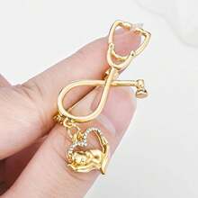Dr's Gift Psychology Psi Sym.Bol Enamel Gold Brooch Psychology Greek Letter Lapel Pin Backpack Hat Badge Jewelry Gift For Psychologists, Psychiatrist, Therapists, Students{Inchcolor_nameinch:Inchiinch} - i - 查看 3