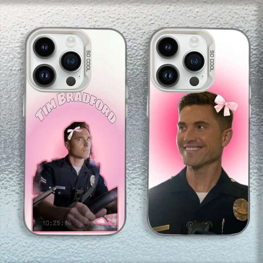 Funda de teléfono Team B-Bradford Rookied para 17, 16, 15, 14, 13, 12, 11, Mini, Pro, Max, cubierta blanca mate a prueba de golpes - z2 - Ver 1