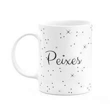 JPS INFO Caneca Signos Minimalista - Peixes - 325ml
