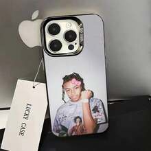 Funda para DD O-Osama Rapper compatible con 17,16,15,14,13,12,11,Pro,Max,Plus, cubierta negra mate a prueba de golpes - Z3 - Ver 5
