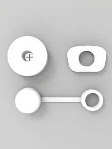 3 件套防溢塞套装，适用于 2.0 40 盎司 30 盎司杯子，配件包括吸管盖、固定防漏塞和盖子防溢塞，透明学校用品，返校，适用于 8-10 毫米杯子配件 - 彩色 - 查看 24