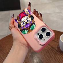 Estilo de anime súper lindo Dr.Funda para teléfono IQ compatible con los modelos  17, 16E, 16, 15, 14, 13, 12, 11, Mini, Pro, Max, Air, X, XR, XSMAX, 8 y 7 Plus, diseño de superficie mate, protección a prueba de golpes. - Colores mezclados - Ver 5