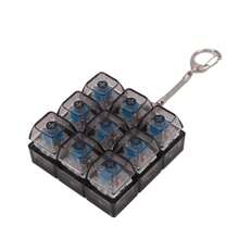 1pc Talking Squeeze Toy Keychain, Portable Stress Relief Toy, Finger Pressure Release Gadget, Creative Small Gift - Multicolor - View 4