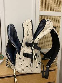 New Fashion Bow Print Large Capacity Backpack, Suitable For Students, Multi-Functional Casual Commuter Backpack, Women Backpack - Multicolor - View 11