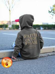 1pc Young Boy Casual Printed Sweatshirt, Soft And Comfortable Fleece Pullover For Autumn/Winter, Suitable For Warm Moments - Dark Grey - View 8