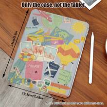 360° Rotatable IPad Case With Y-Shaped Foldable Stand, High-Definition UV Printing, Suitable For IPad 11 2025, IPad Air 11/13 2025 M3, IPad Air (M2) 11/13 Inch, IPad Air 4/5/6 10.9inch, IPad Pro 11 Inch, IPad Pro 12.9 Inch, IPad 10.2 Inch, IPad 9th/10th Generation And Various Models, Elegant Design, Great For Office, Home, Travel, Ideal Birthday Or Christmas Gift For Kids - Grey - View 4