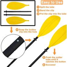 10 PCS Kayak Paddle Spring Snap Clips Stainless Steel Push Button Spring Clip Tube Locking Pin Clip Camping Awning Tent Pole - Solid Single Pin - 6 mm Single Pin - View 4