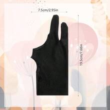 Digital Drawing Glove Graphics Drawing Tablet, Two - Finger Artist Glove Right Hand And Left Hand, Digital Art Glove Drawing Tablet, Paper Sketching 2 Pack, - M - 查看 2