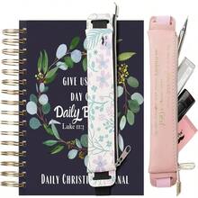 - Soporte de piel ajustable para bolgrafos, 2 unidades, 8x 1.5 pulgadas - inicial - Ver 2