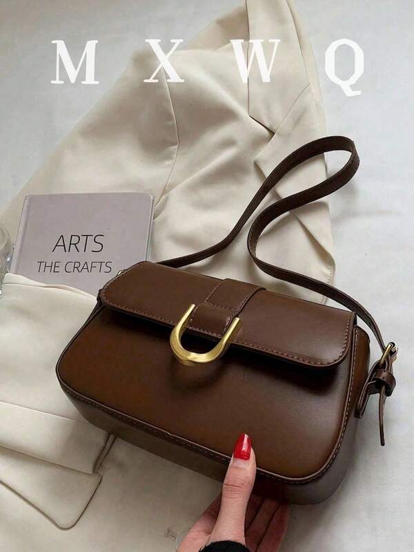 Women's Minimalist Shoulder Bag, Suitable For Daily Wear