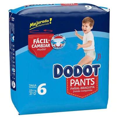 Dodot Dodot Pants Mainline Carry Pack Talla 6 27uds..