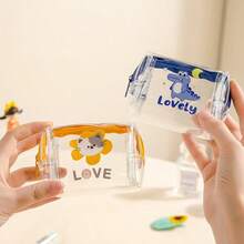 1 buc Geantă de mână transparentă impermeabilă - PVC inodor Mini pungă de depozitare pentru carduri, căști și medicamente pentru femei Portofel pentru bani Mini portofel Poșetă Portofel mic Portofel drăguț Portofel pentru carduri Portofel pentru monede Cadouri pentru femei Cadouri amuzante Cadouri pentru profesori - Multicolor - Vizualizare 1