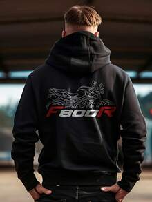 BMW F800R Hoodie - Motorcycle Sweatshirt For Riders,Autumn/Winter Hoodie Autumn Set - 款式25 - 查看 1
