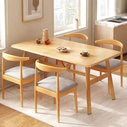 Dining Table Living Room Dining Room Table A106 A Wood 120X60X74CM