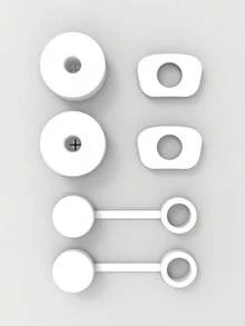 3 件套防溢塞套装，适用于 2.0 40 盎司 30 盎司杯子，配件包括吸管盖、固定防漏塞和盖子防溢塞，透明学校用品，返校，适用于 8-10 毫米杯子配件 - 彩色 - 查看 26