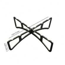 1PC Folding Portable Steamer Rack,No Need For Charging Steam Rack,Cooking Plug-In,Kitchenware,Kitchen Accessories,Household Kitchen Pot MATS,Steaming Racks,Pot Rack And Steaming Tray Support Frames,Camping Steaming And Boiling - Silver - View 2