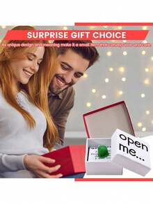 1-częściowy zestaw upominkowy z motywem serca – pudełko z napisem "Kocham Cię", idealny prezent dla chłopaka lub dziewczyny, idealny na Walentynki lub święta